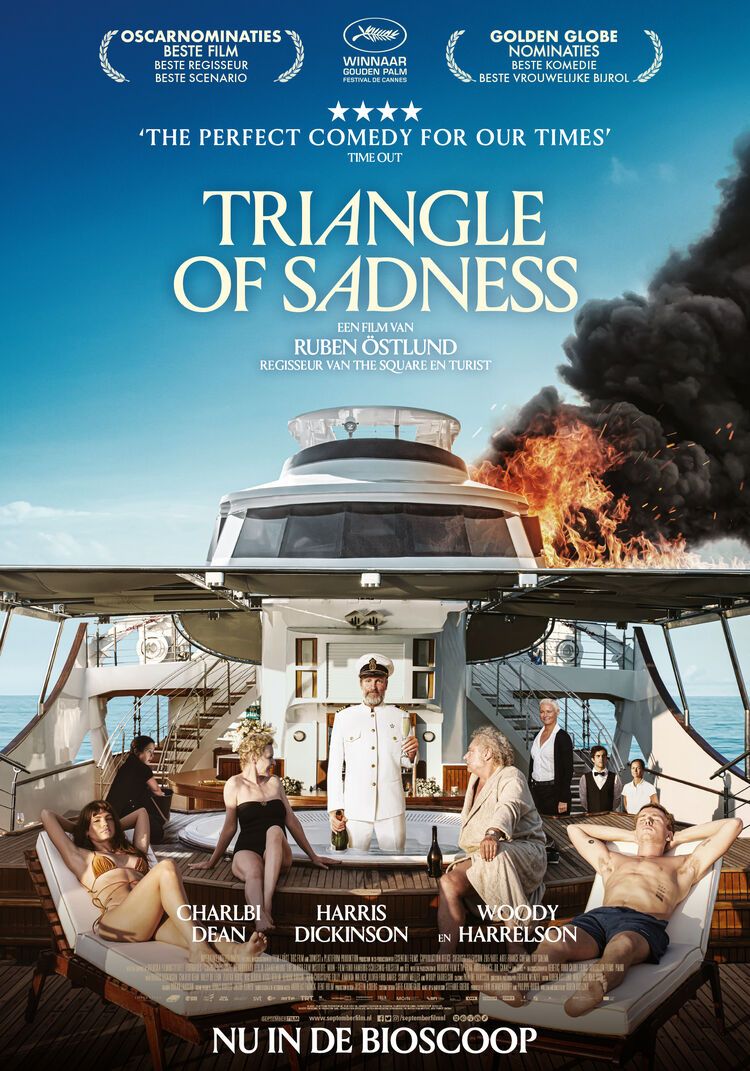 Poster Triangle of Sadness van Milûk in Harlingen